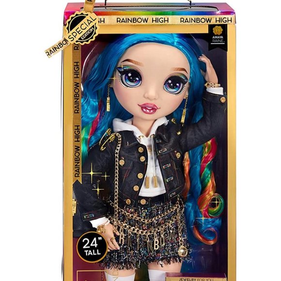 Rainbow High Large Doll My Runway Friend Amaya Raine 24" Special Edition Fashion - Picture 1 of 6